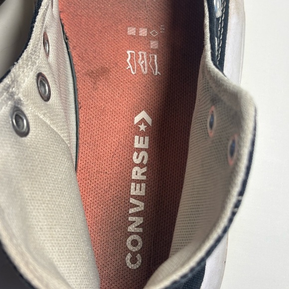 Converse Chuck Taylor All Star Black and White High-Top Sneakers - Picture 5 of 6